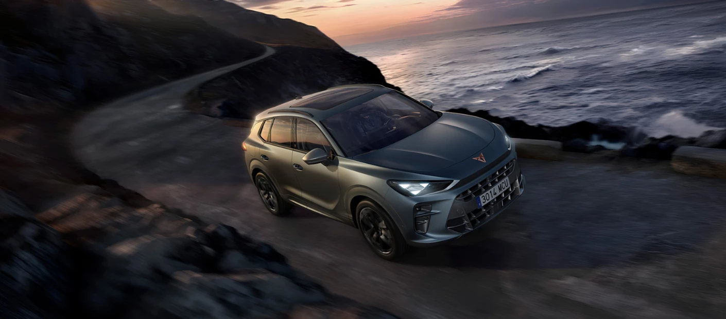 New Cupra Terramar Driving Enceladus Grey